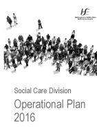 Social Care Division Operational Plan 2016 image link